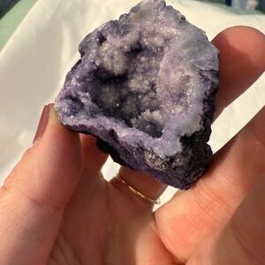 Purple Geode Crystal